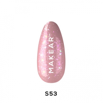 S53 Lakier hybrydowy MAKEAR ,,Famous one'' 8 ml